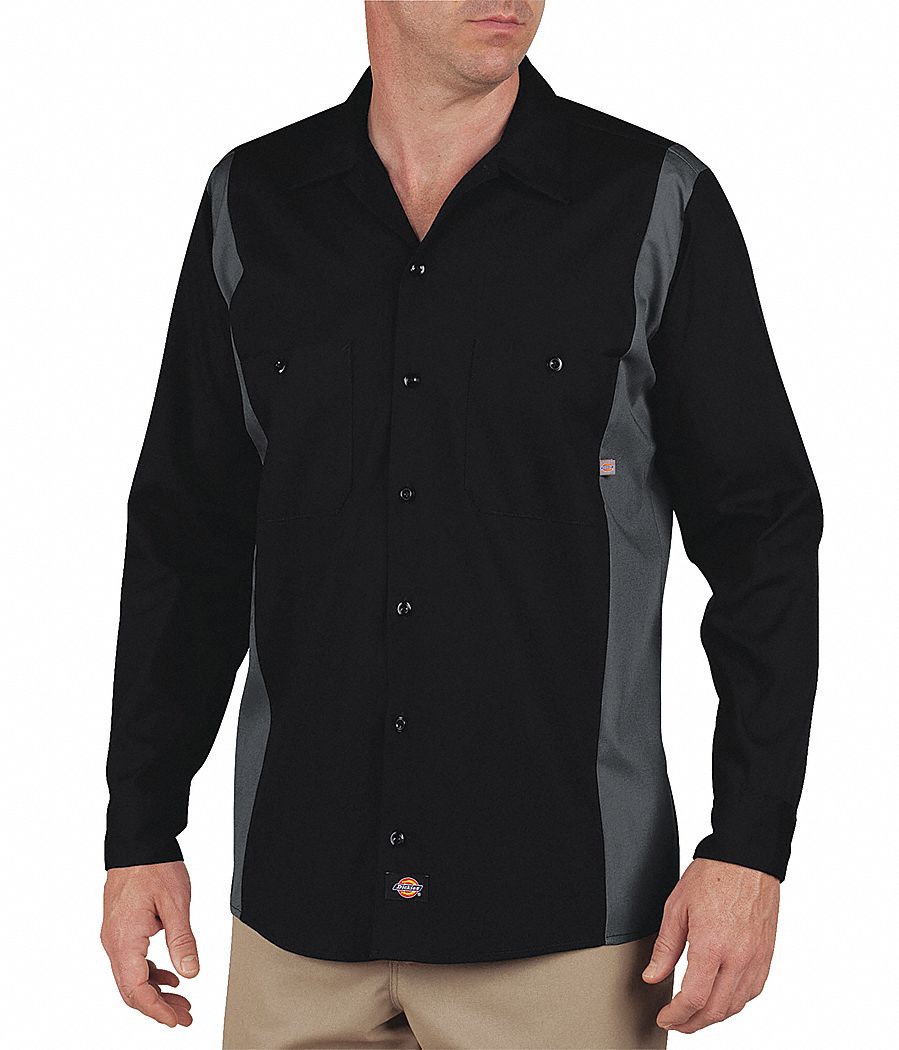 womens black work shirt