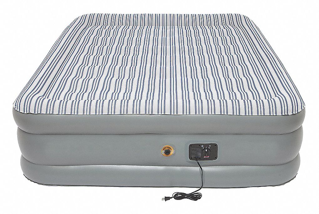 coleman queen double high air mattress dimensions