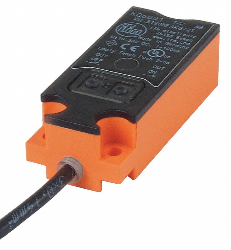 IFM 10 Hz Unshielded Rectangular Proximity Sensor; 20 mm x 48 mm x 14