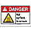 Danger Sign,Hot Surface,B-120,7in.H