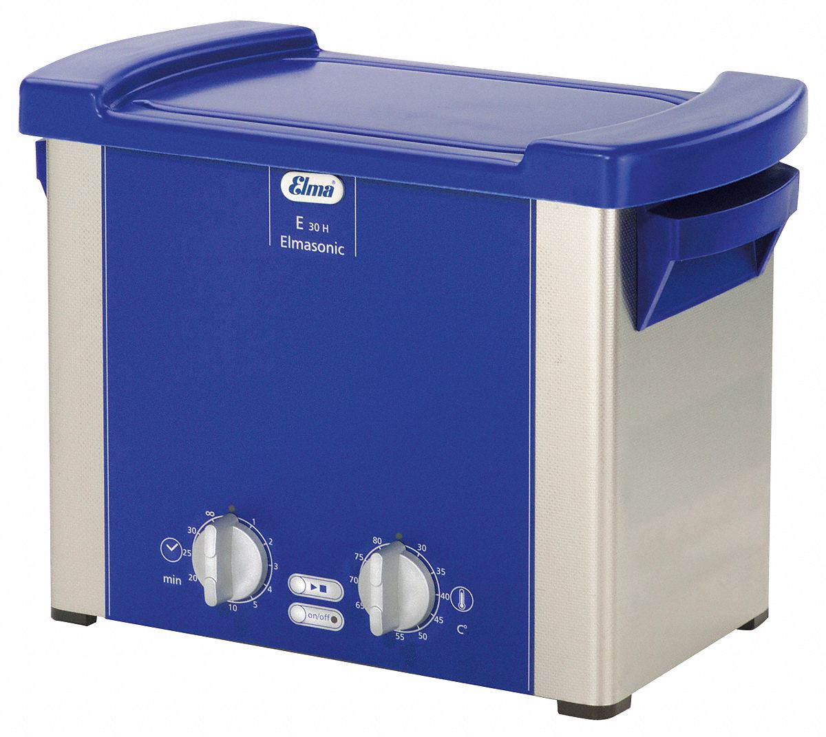 ELMA ULTRASONICS Ultrasonic Cleaner, 0.7 gal. Tank, Timer Range 1 to 30