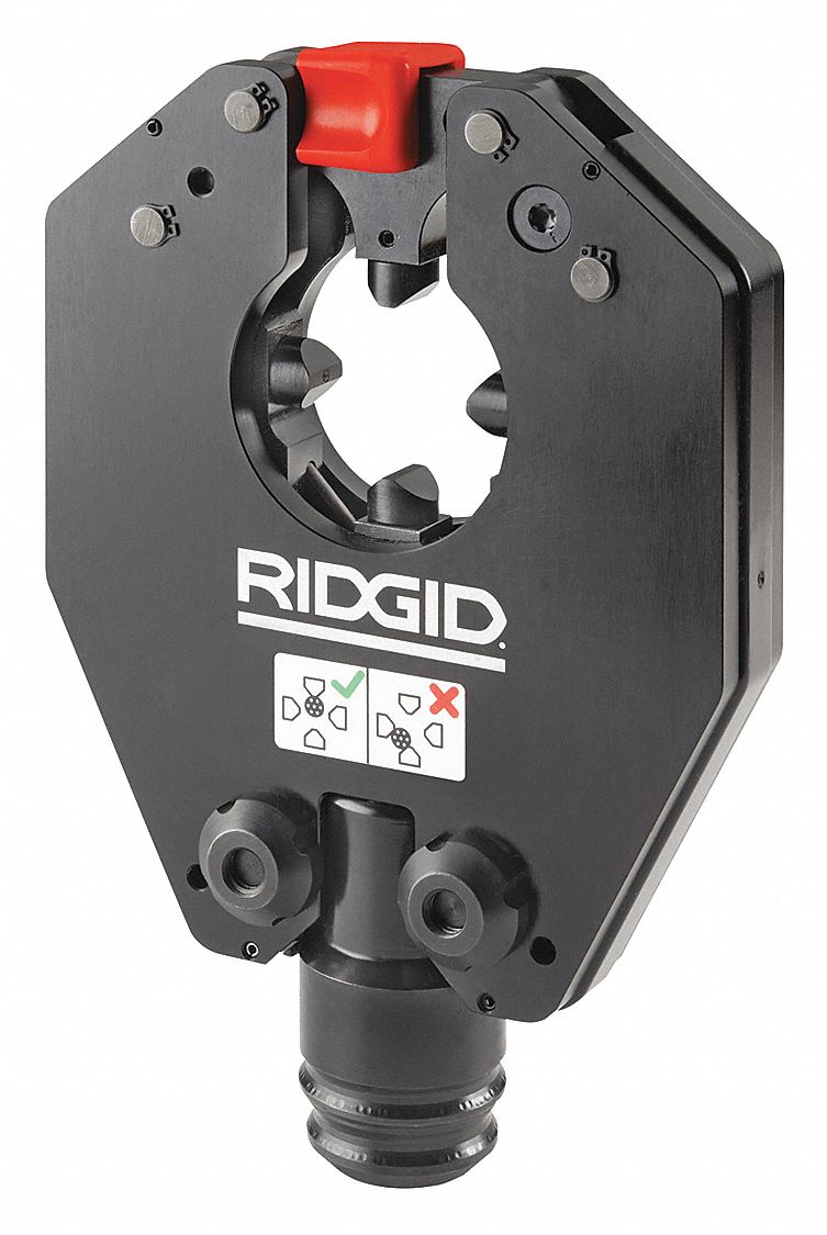 RIDGID Crimping Head for Electrical Wire and Cable Crimping, Max Force