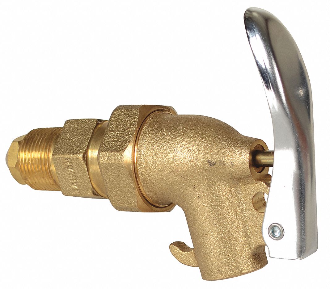 GRAINGER APPROVED Drum Faucet, 5-3/4 in. H - 36JP49|DFT-ADJ - Grainger