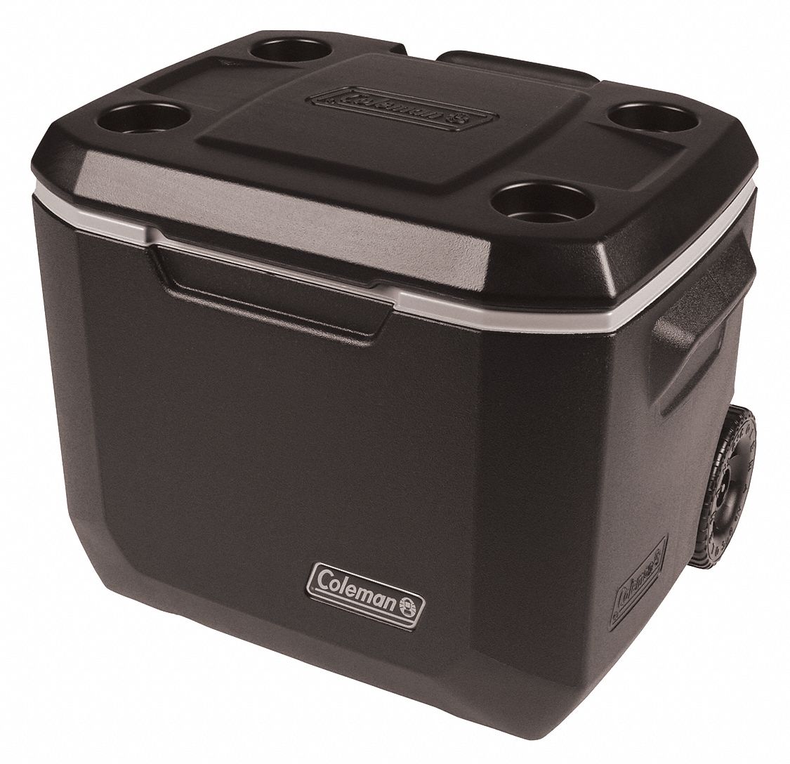 Coleman Plastic 500 Qt Chest Cooler Ice Retention Up To 5 Days Black 36my583000005145 6754