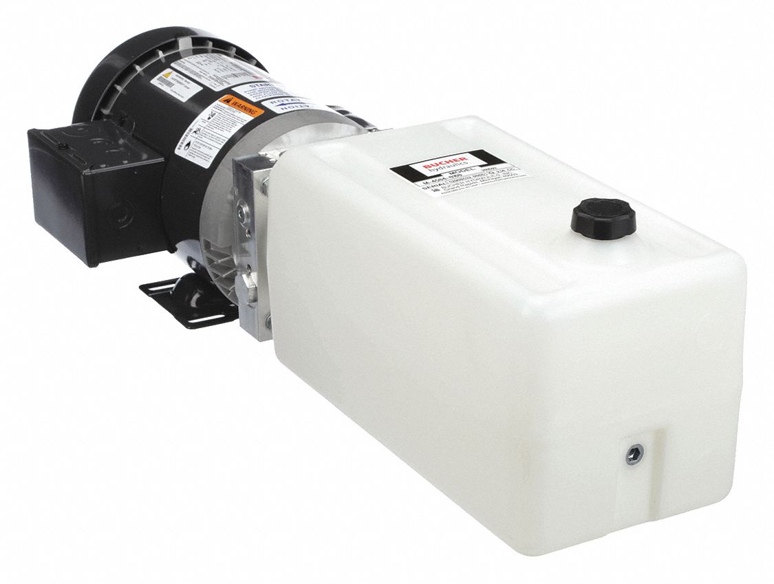 MONARCH Hydraulic Power Unit, 1 HP, 115/208230VAC, Number of Phases 1