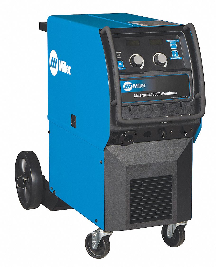 MILLER ELECTRIC Mig Welder, Millermatic 350P Aluminum Series, Input