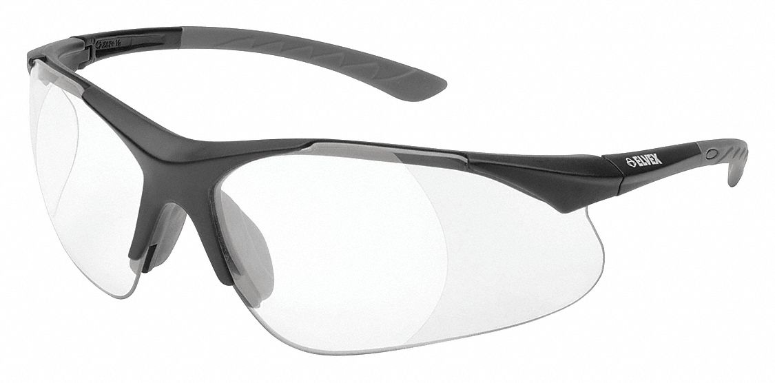 Elvex Safety Reading Glasses 2 00 Clear 36xr61 Rx500c 2 0 Grainger