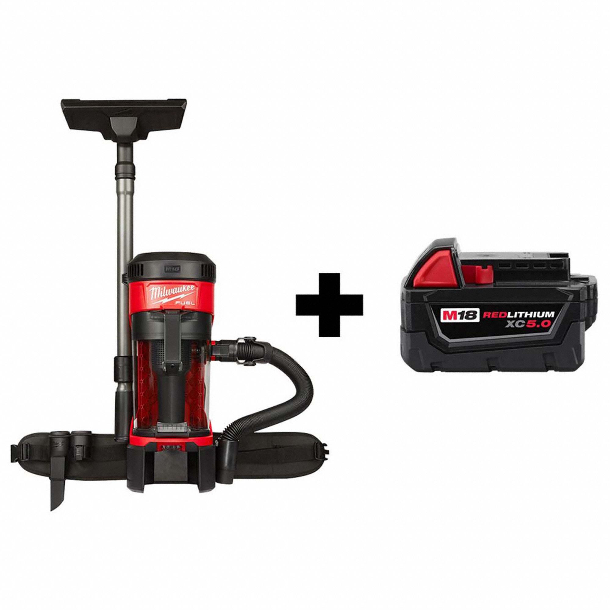 Milwaukee Cordless Backpack Vacuum Cfm Hepa Vacuum Filtration Type