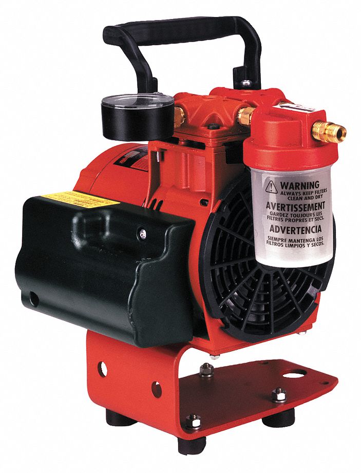 MILWAUKEE Coring Rig Vacuum Pump Assembly, 1/3 hp Motor HP 38D75749