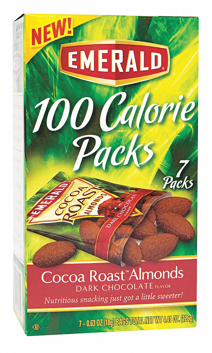 EMERALD 0.63 oz Dark Chocolate Cocoa Roast Almonds Emerald(R) Cocoa