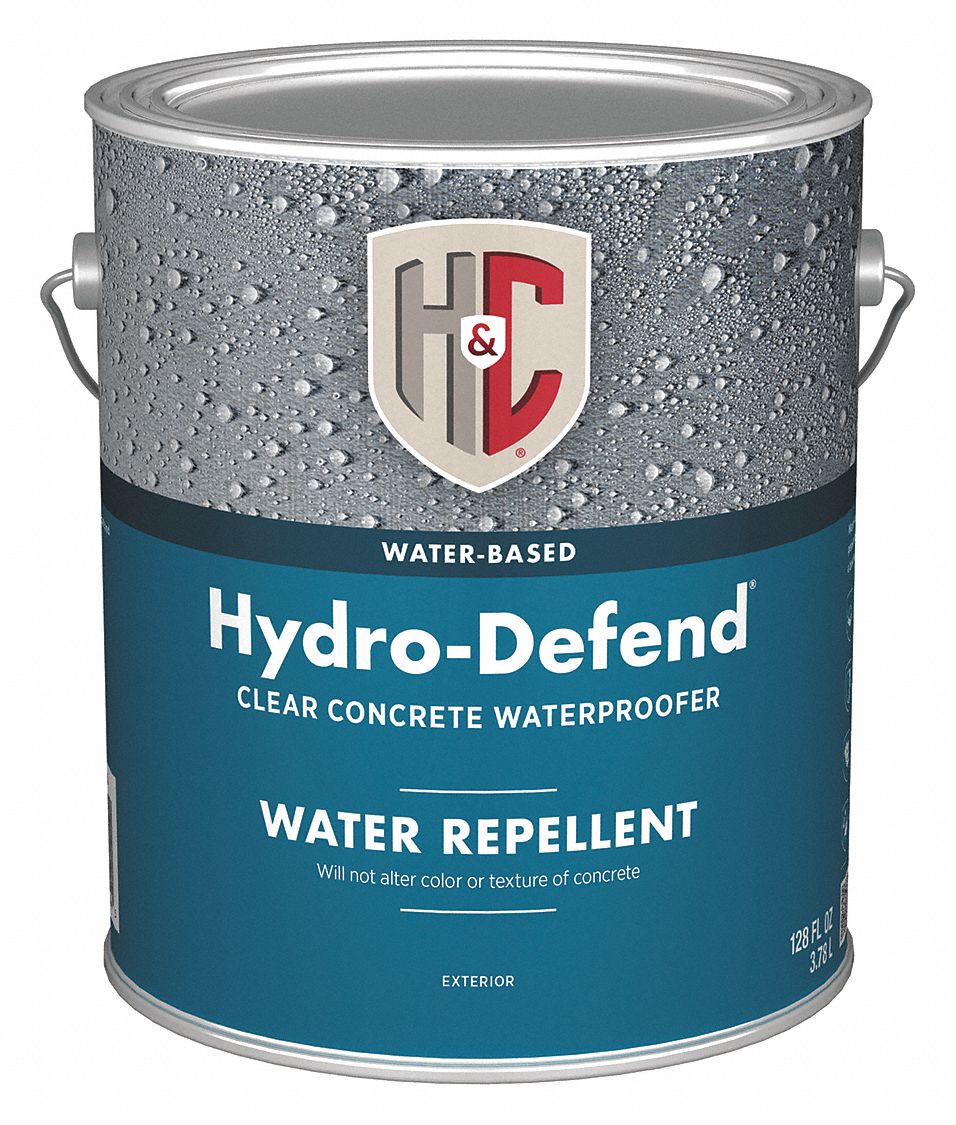 H C Matte Siloxane Concrete Dustproofer Floor Sealer Clear 1 Gal