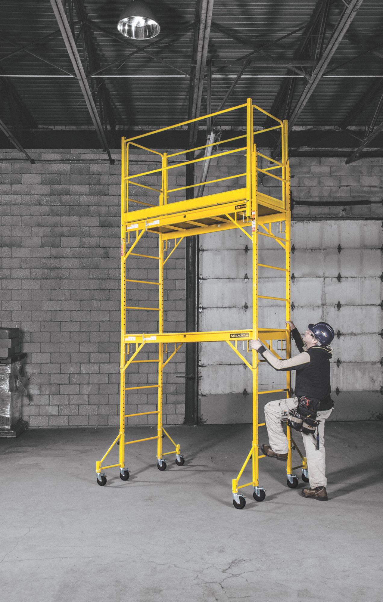 Metaltech Scaffold Perry Style Steel Ft Platform Height Ft In