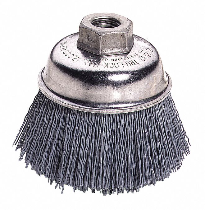 WEILER Cup Brush, Silicone carbide 38P45614414 Grainger