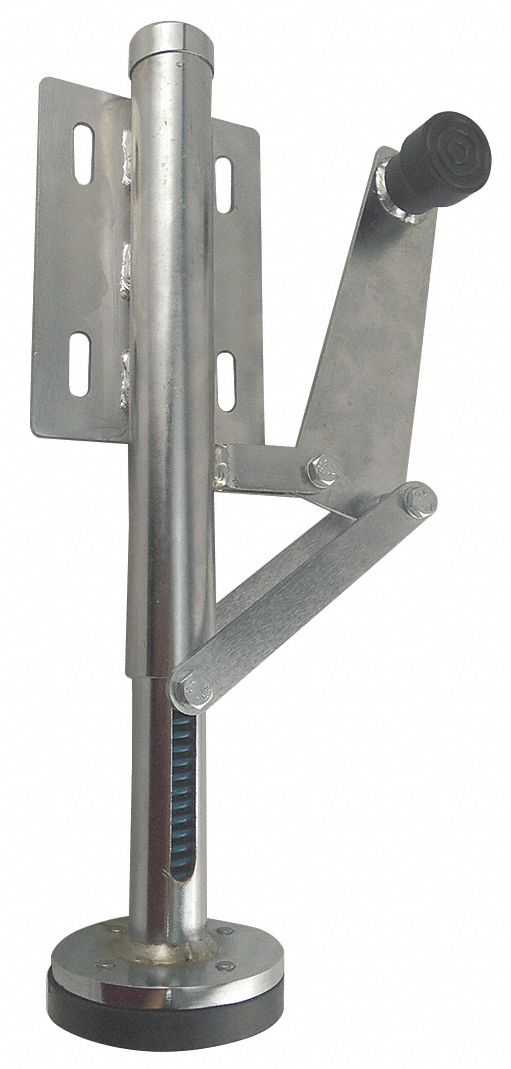 GRAINGER APPROVED SideMount Floor Lock, Steel, 1515/32" to 18" For
