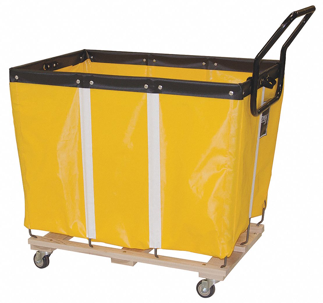 ROYAL BASKET TRUCKS Black Steel Basket Handle, For Use With All Basket