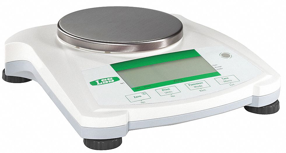 LAB SAFETY SUPPLY 200g Digital LCD Compact Bench Scale 49DF46