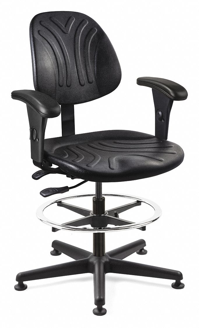 Bevco Everlast Black Drafting Chair Xx D Aa Grainger