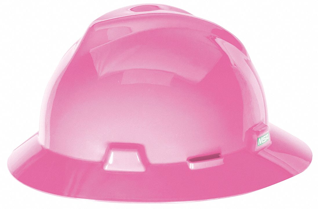 MSA Full Brim, Hard Hat, Type 1, Class E ANSI Classification, VGard