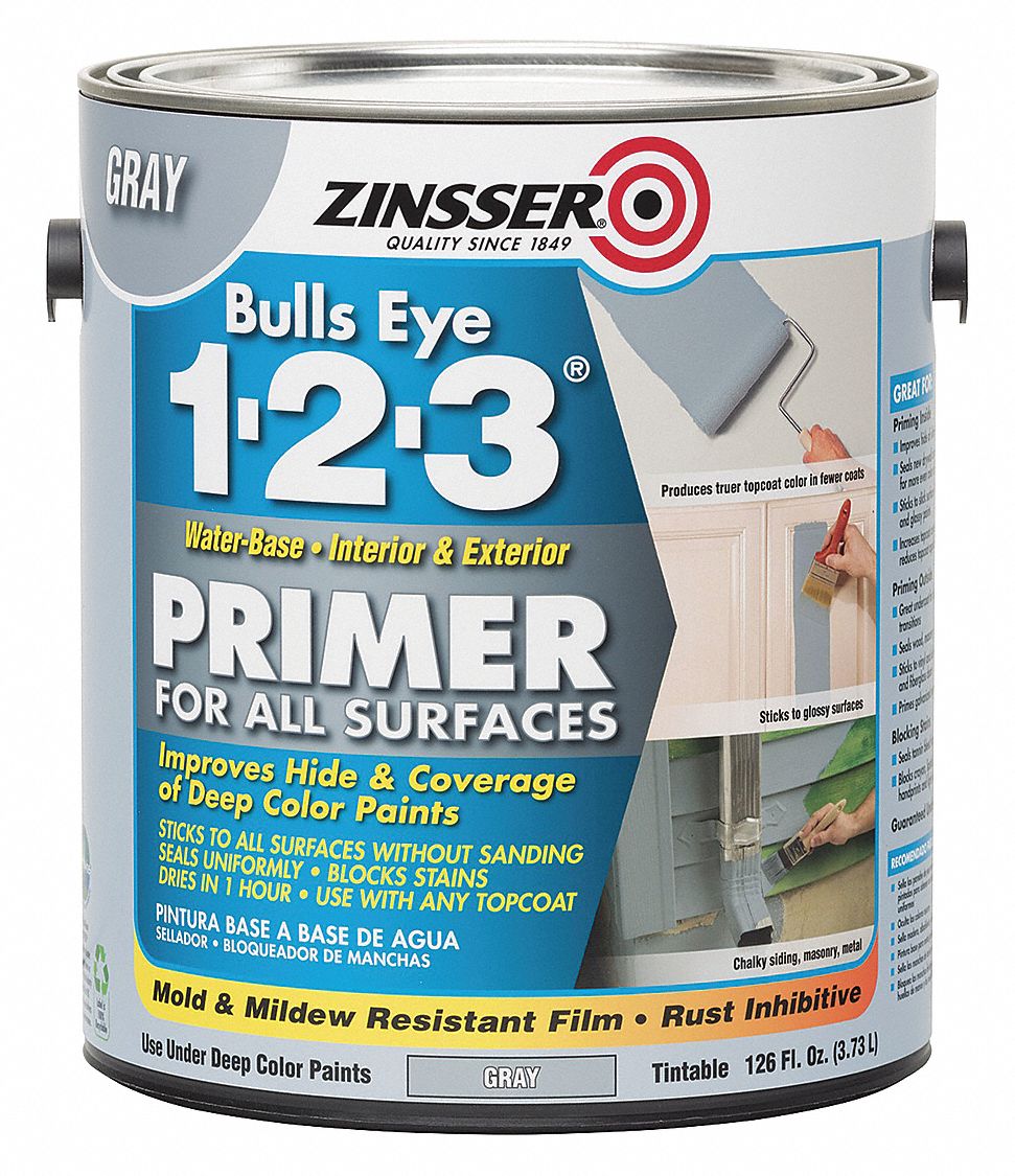 ZINSSER Interior/Exterior Primer with 400 to 450 sq ft/gal Coverage