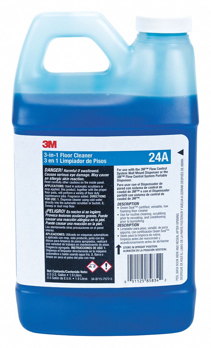 3M Floor Cleaner For Use With 3M™ Flow Control System Chemical