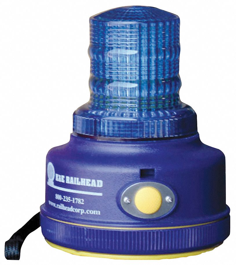 RAILHEAD GEAR Safety/Warning Light 39F078M100BLED Grainger