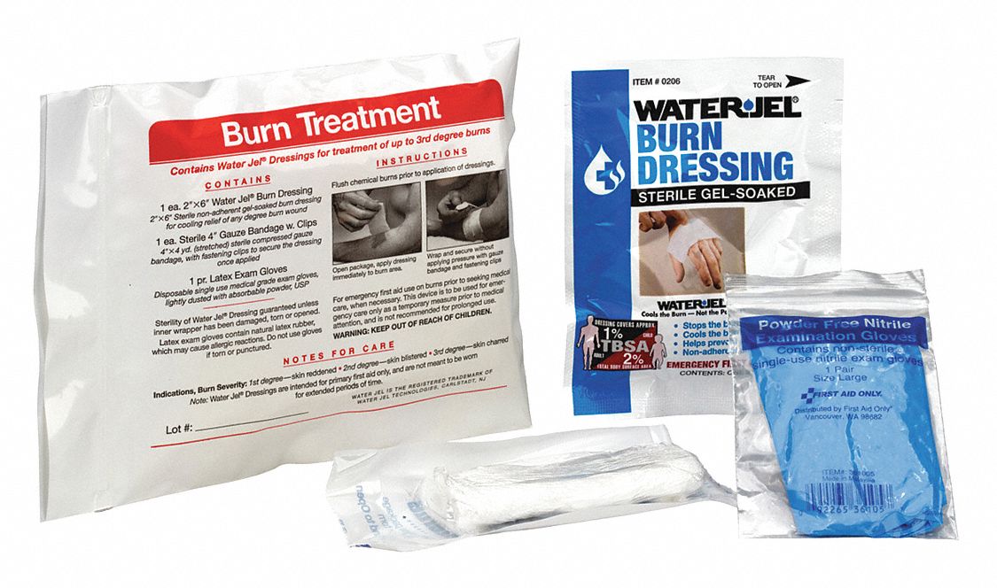 FIRST AID ONLY Burn Treatment Kit, English, Burn Kit 39P06171070