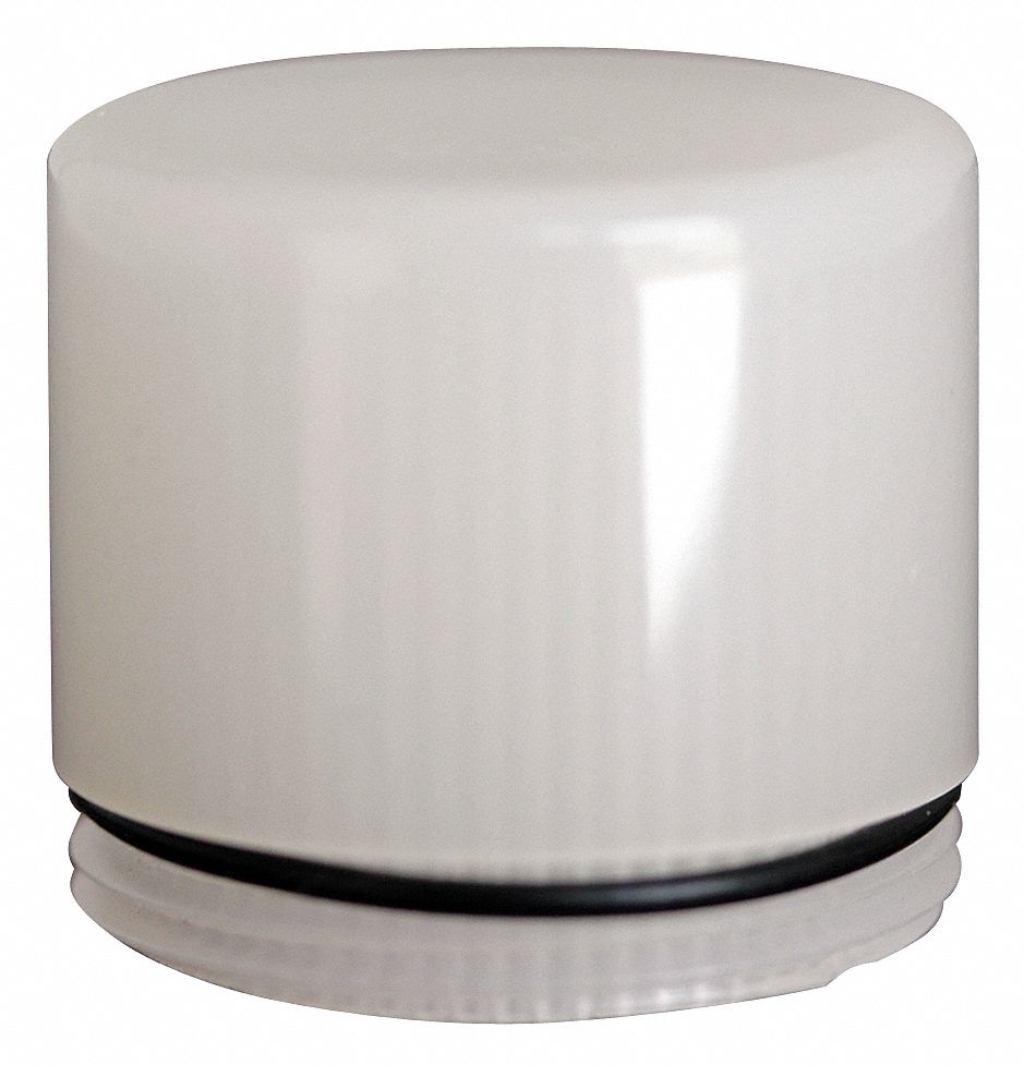 EATON 30mm Plastic Push Button Cap, Illuminated, White 39P970