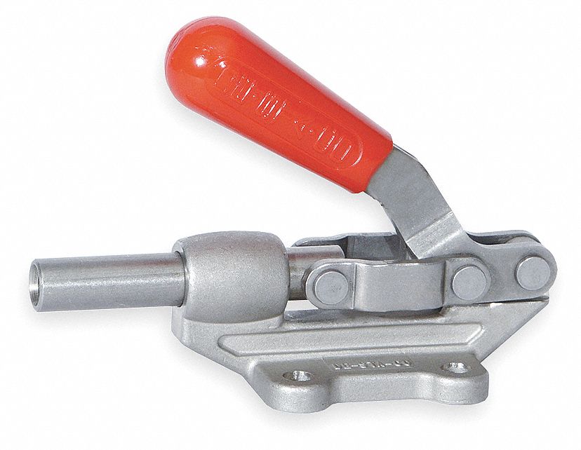 DESTACO Toggle Clamp, Holding Capacity (Lb.) 840, Flanged Base Mount, 0.47 Plunger Dia. (In
