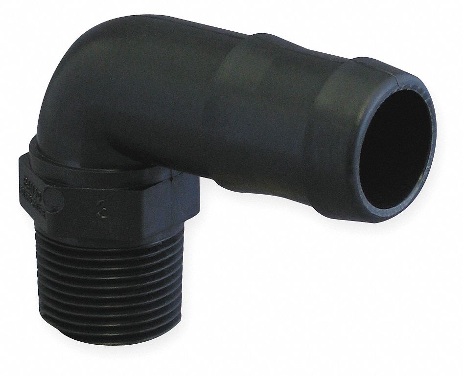 BANJO Barbed Hose Fitting, Fitting Material Polypropylene x