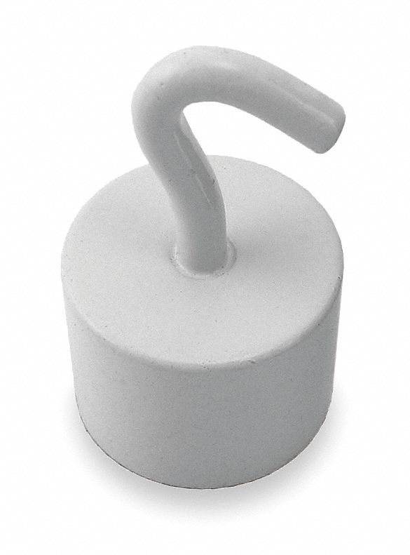 GRAINGER APPROVED Utility Hook, 1 Hook(s), Neodymium, 1 EA