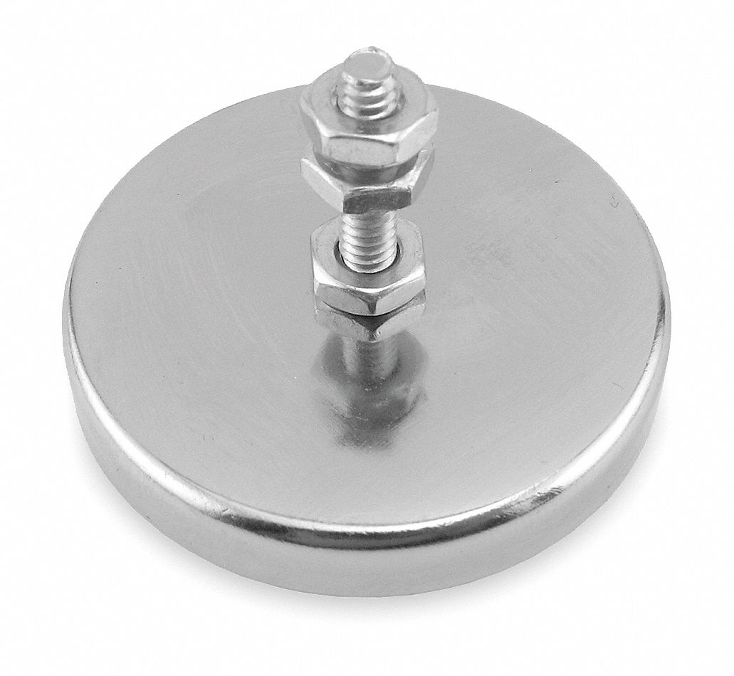 GRAINGER APPROVED Utility Hook, 1 Hook(s), Neodymium, 1 EA