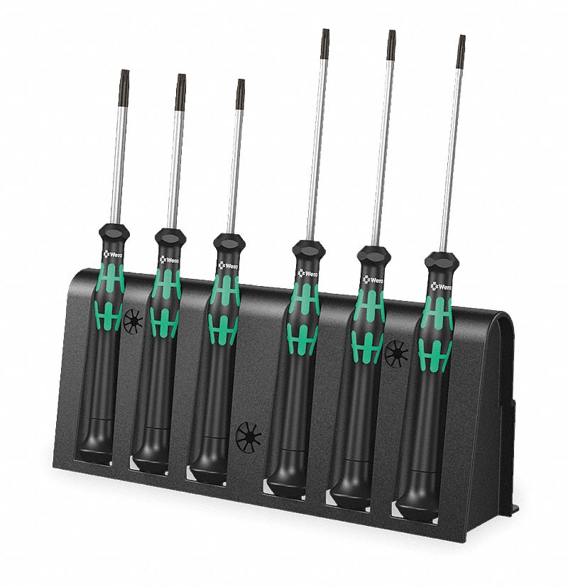 WERA Precision Nut Driver Set, 6 Pieces, Metric 3EKP805118156001
