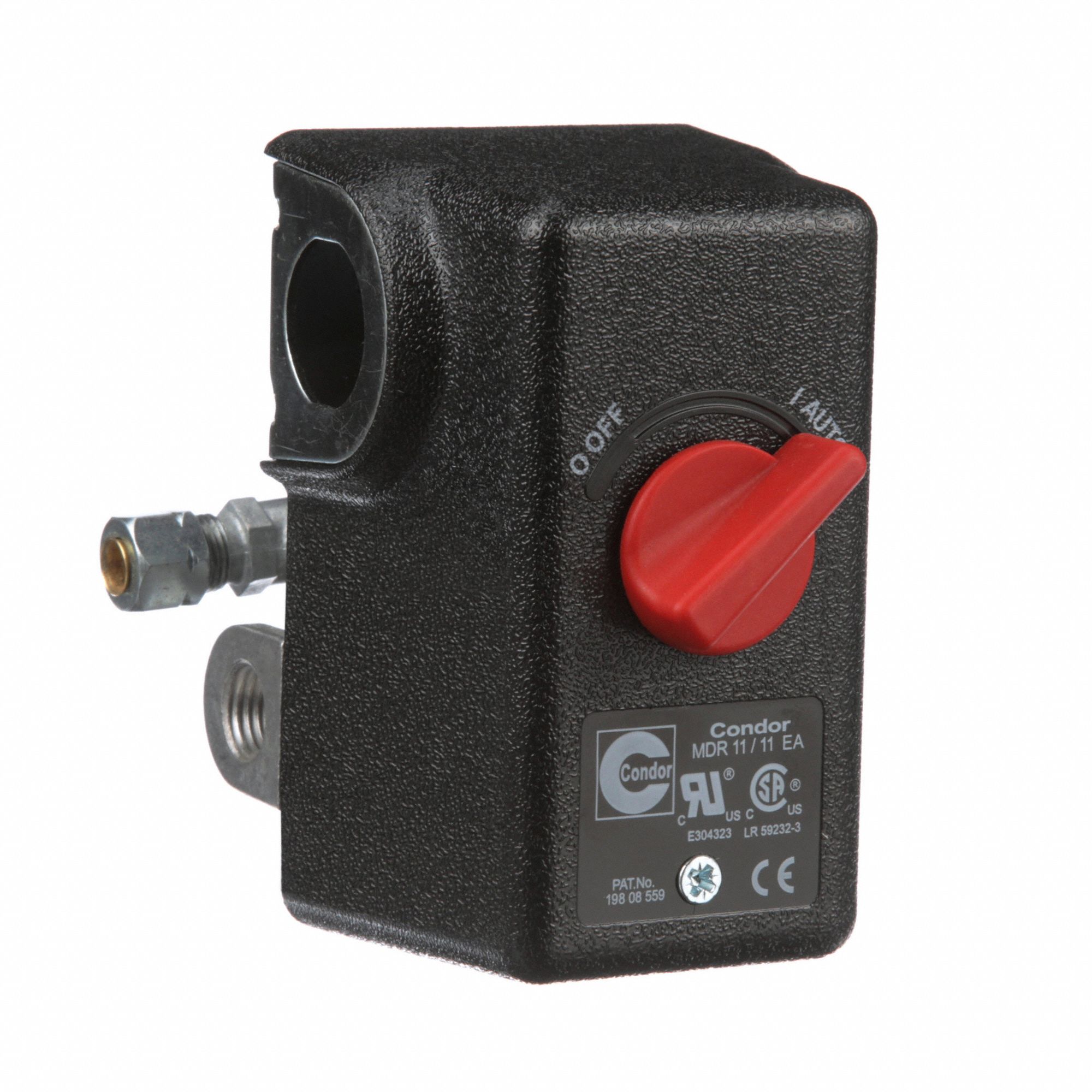 CONDOR USA, INC Pressure Switch,80/100 psi,DPST,Diaphrgm 3EYP211EC2E