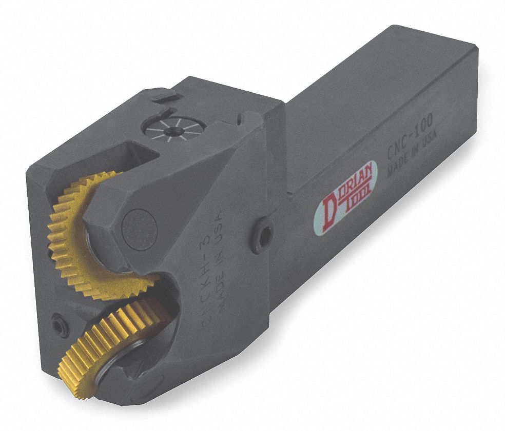 DORIAN Knurling Tool, CNC Modular, Large Diameter, 2" and Up Capacity