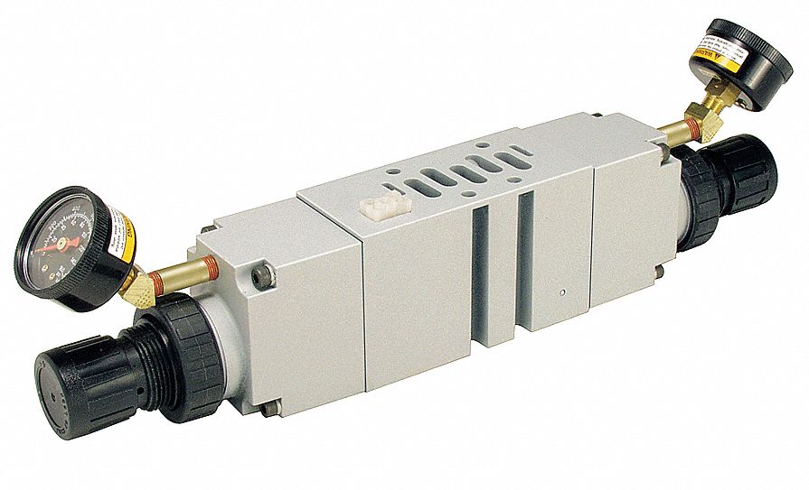 SPEEDAIRE 1/4" Manifold Air Regulator 3GAA93GAA9 Grainger