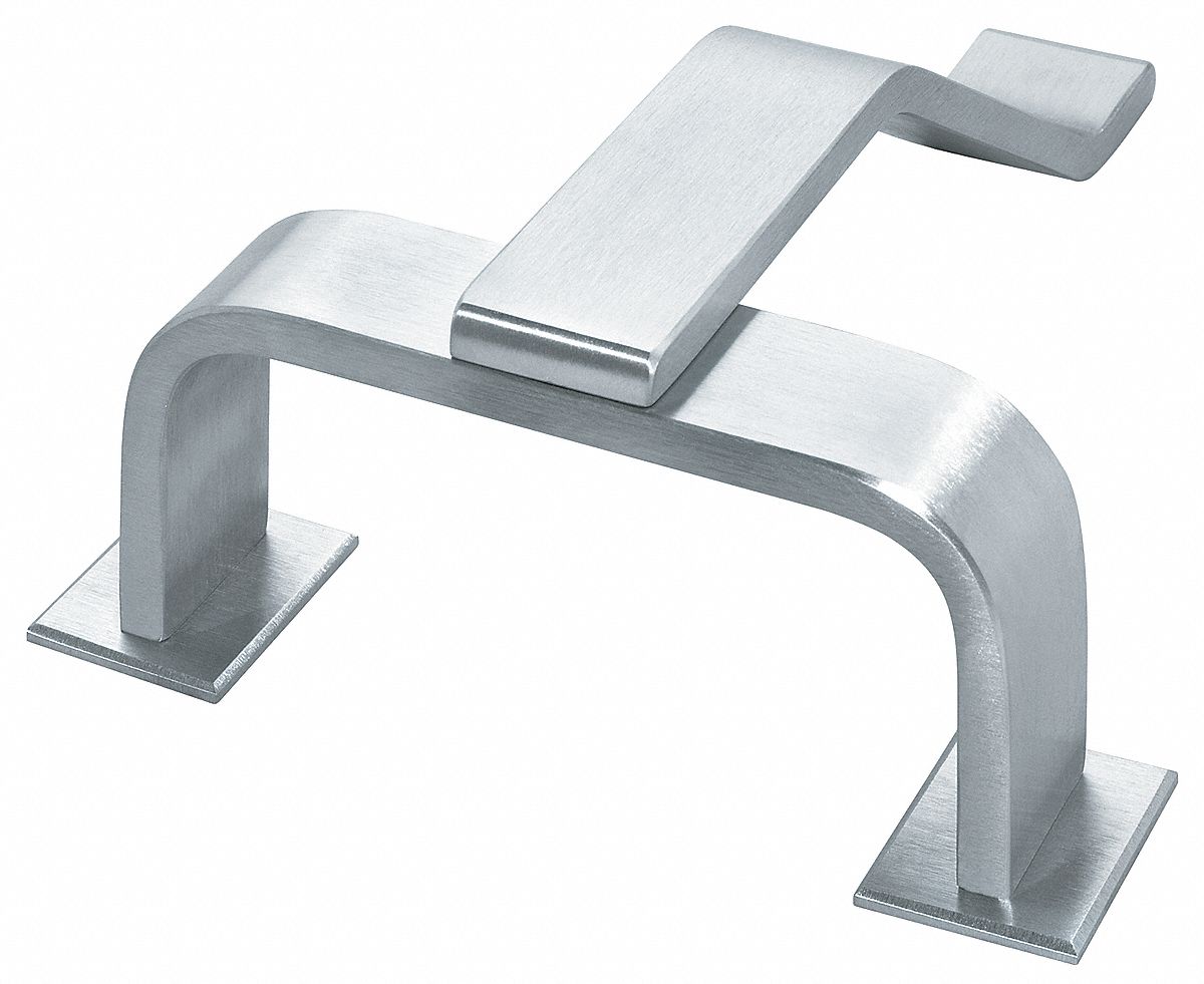 ROCKWOOD Exit Device Protector Bar, Projection 3 1/4 in, Center to