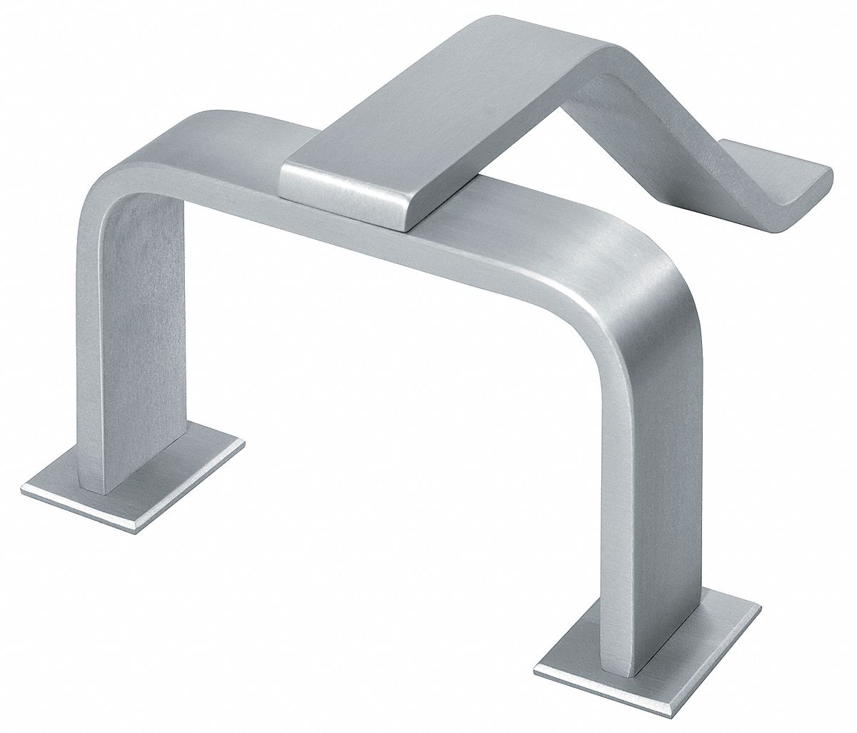 ROCKWOOD Exit Device Protector Bar, Projection 4 1/2 in, Center to