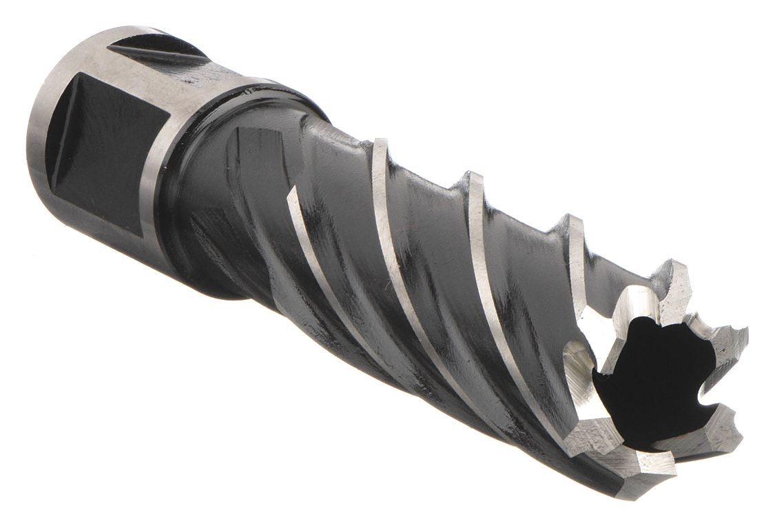 MILWAUKEE 9/16" X 2" High Speed Steel, Black Oxide Annular Cutter