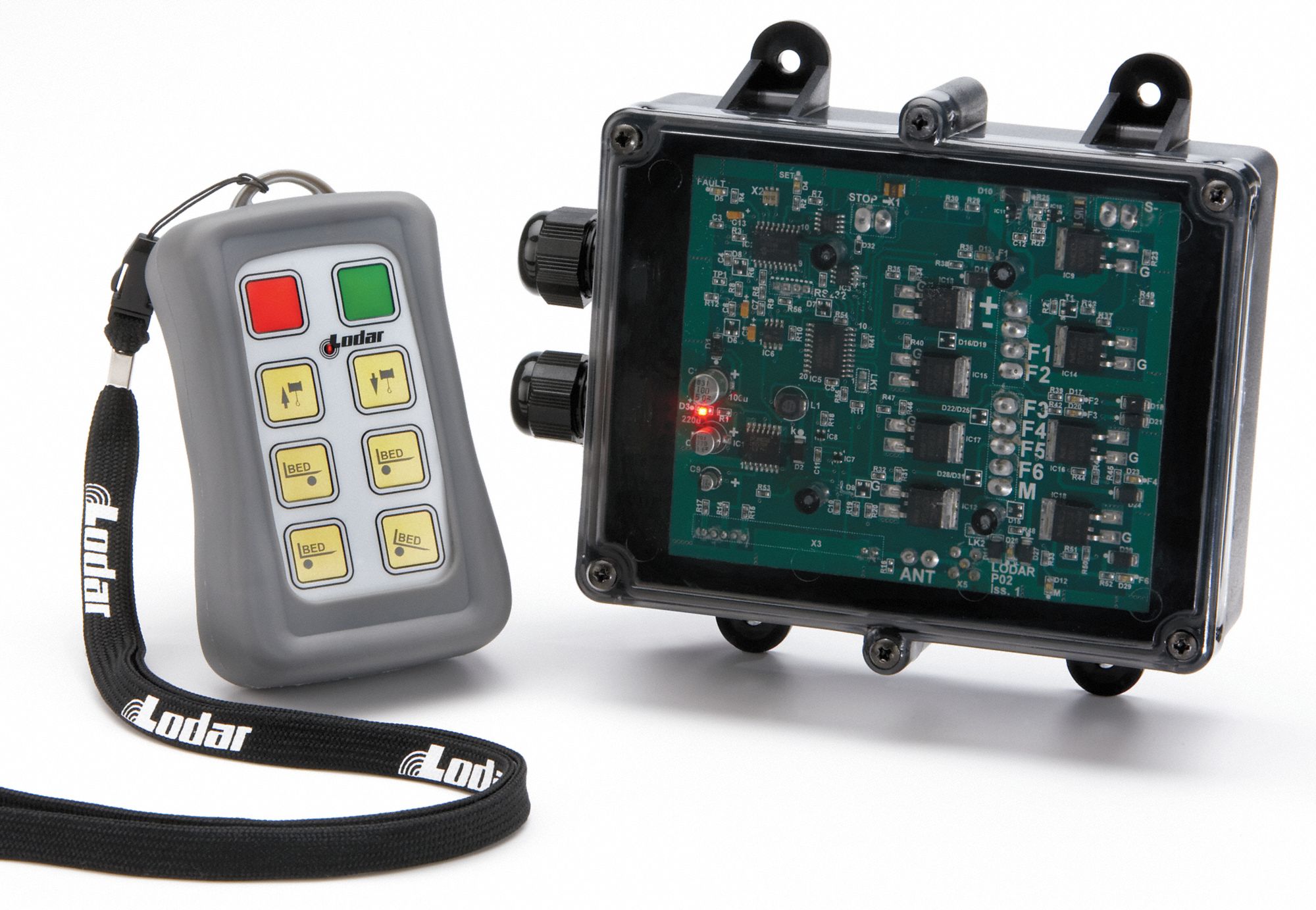 LODAR 6Function Wireless Winch Remote Control; For Use With Electric