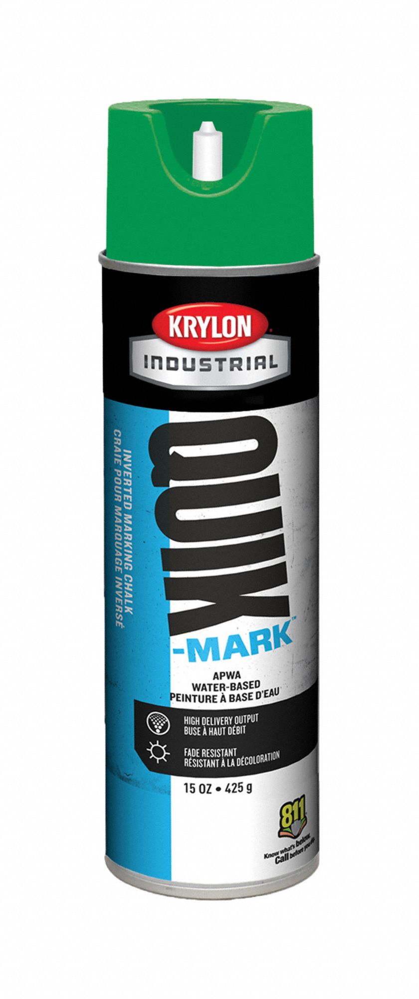 Krylon Industrial Inverted Marking Chalk Inverted Paint Dispensing