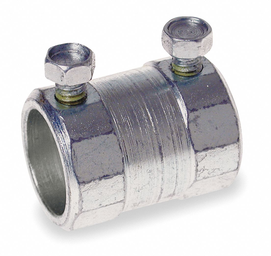 GRAINGER APPROVED Set Screw Coupling, For Conduit Type IMC, Rigid