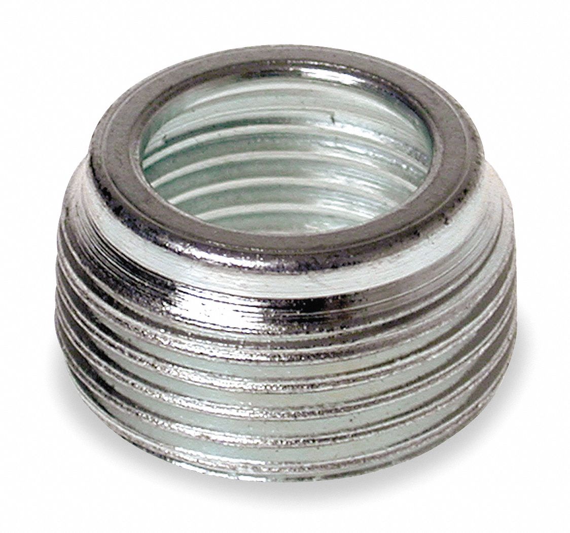thumbnail image 2 of SparkSafe RB100-50A Reducing Bushing – 1 Inch To 1/2 Inch, Aluminum, Rigid Conduit 2 of 6