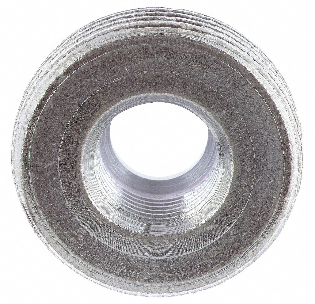 GRAINGER APPROVED Reducing Bushing, For Conduit Type Rigid, Threaded