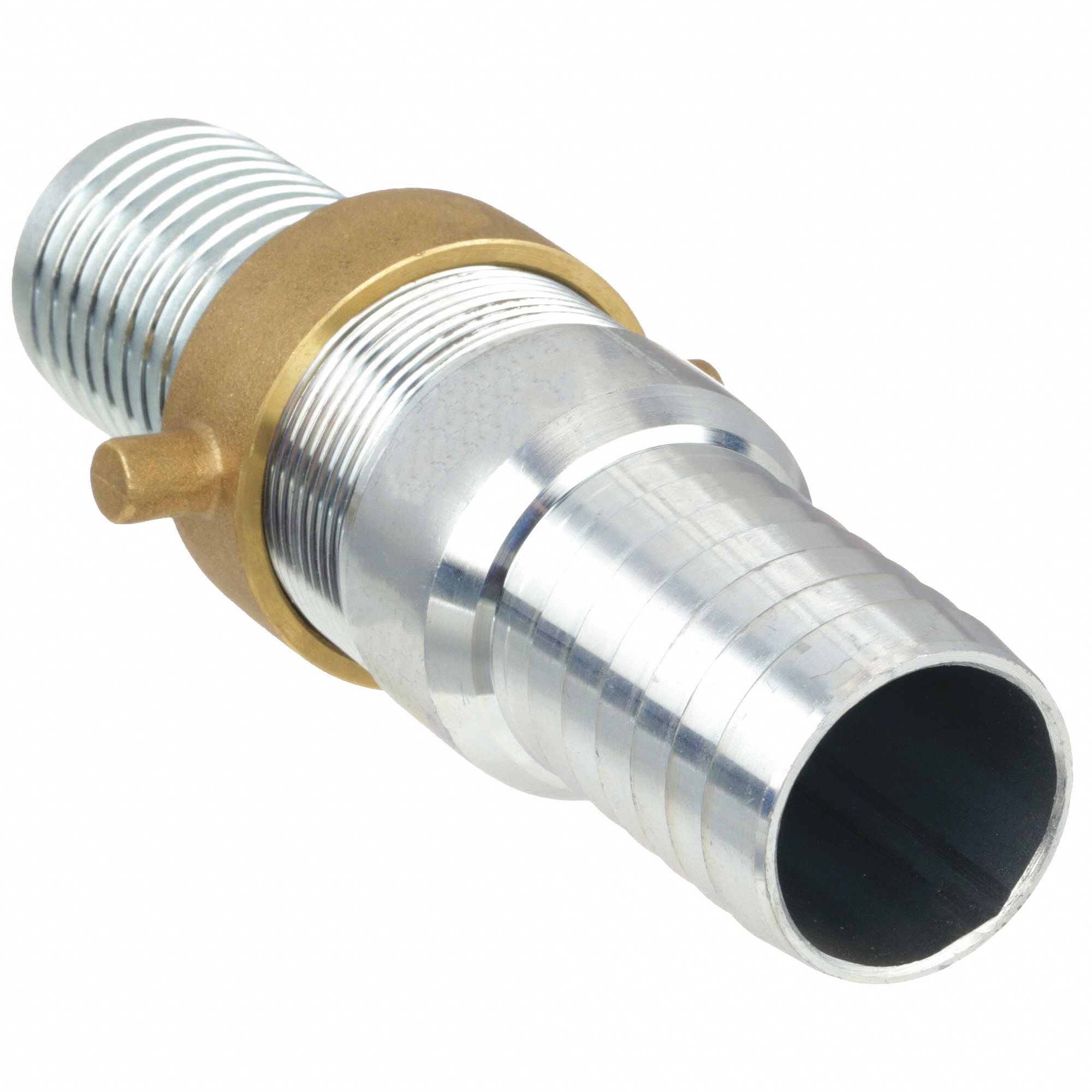 GRAINGER APPROVED Short Shank Fire Hose Coupling, Pin Lug, Fitting