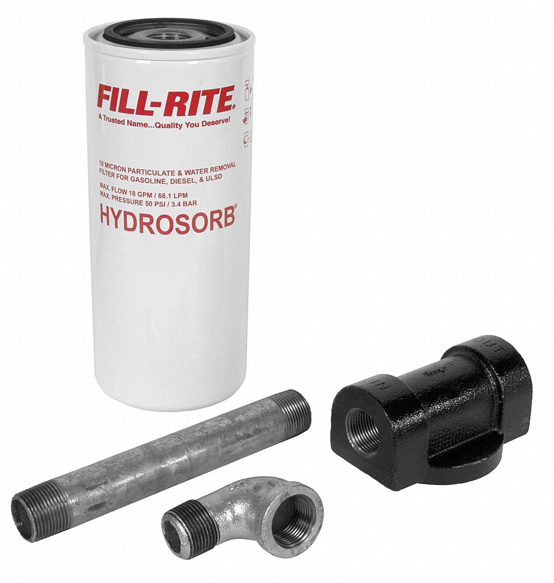 FILLRITE Hydrosorb Filter Kit, For Use With FR1204, FR1204G, FR1210GA