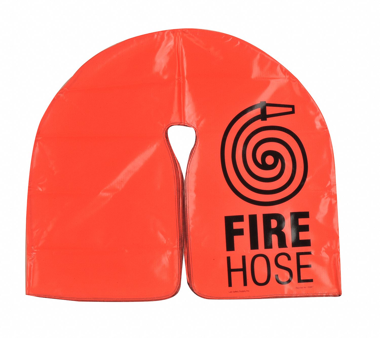 GRAINGER APPROVED Fire Hose Cover, Vinyl Coated Fabric, Red, For Use