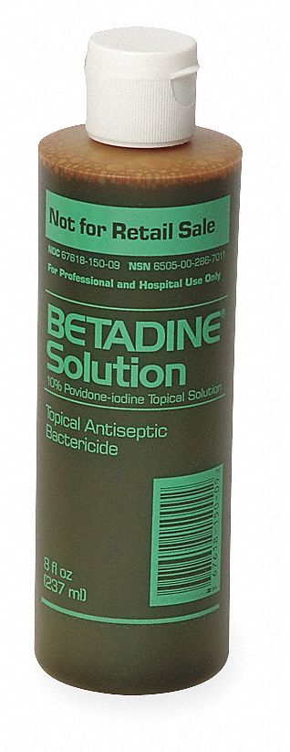 betadine topical antiseptic grainger