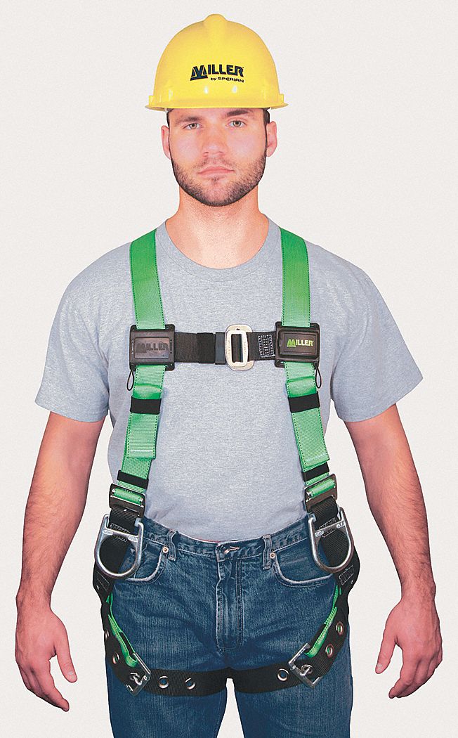 HONEYWELL MILLER Full Body Harness 3PRZ2650T58/UGK Grainger