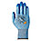 Coated Gloves,XXL,Knit Wrist,Blue,PR