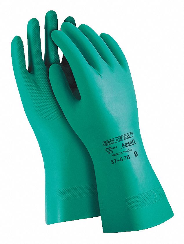 Chemical Resistant Glove,15 mil,Sz 10,PR